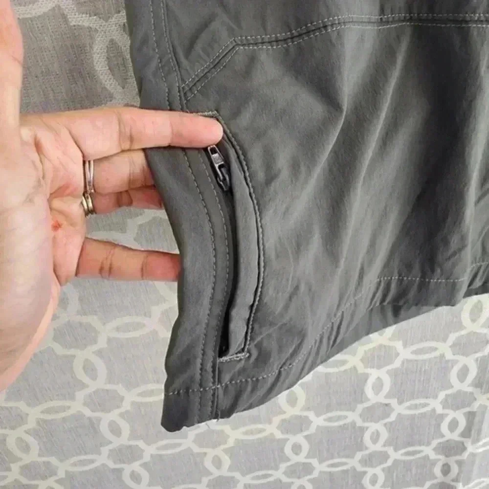 💥   Outdoor‎ elastic waist Gray Men's Cargo Shorts 44